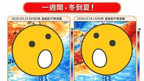 1週氣溫「冬→夏」變化劇烈！好天氣撐到這天…專家1圖揭密：體感更寒冷