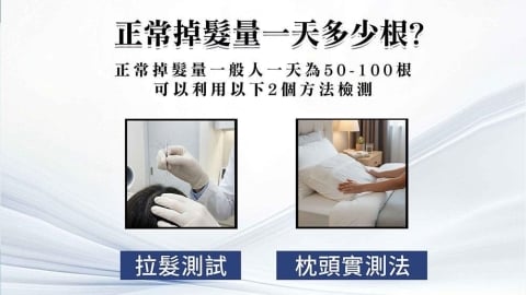 洗頭掉髮一大把是禿頭？醫師分享「枕頭實測法」：超過這數字需留意！