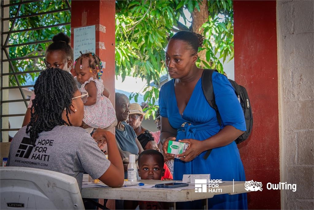 奧丁丁助力Hope for Haiti匯入穩定幣支付