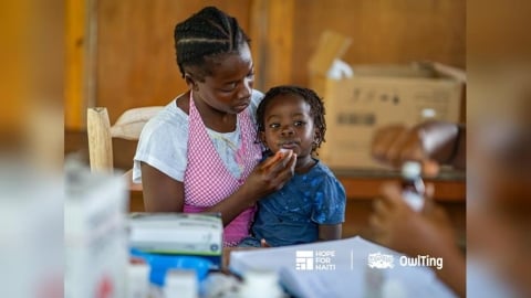 奧丁丁助力Hope for Haiti匯入穩定幣支付