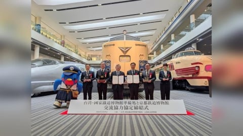 鐵道外交再突破！台日簽署第2項國際合作協議　國家鐵道博物館邁向全球化