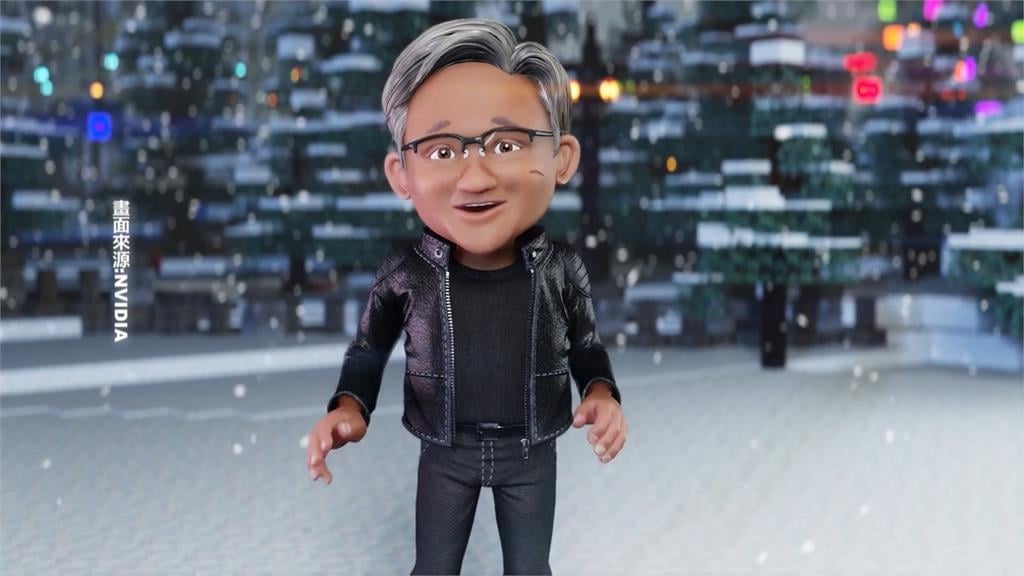 黃仁勳逛GTC夜市　在台灣攤位吃「涼麵」曝「臉上有道疤」