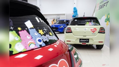 Taiwan Suzuki  Care Bears 限量合作彩繪 Swift 優雅登場