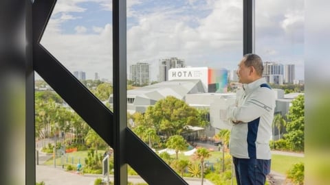 侯友宜參觀澳洲藝文園區　點名新北這地：同具國際潛力