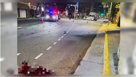 北市士林凌晨死亡車禍！騎士未戴安全帽猛撞轎車　頭部重創送醫不治