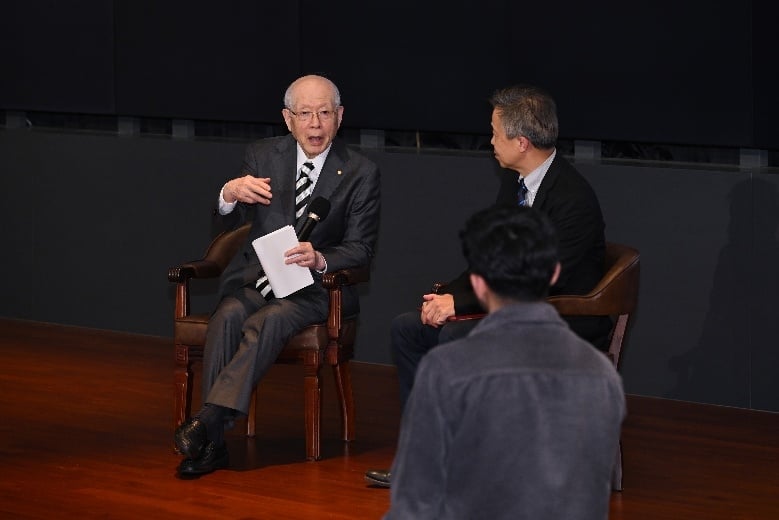 「淡江熊貓講座」邀諾貝爾獎得主野依良治　揭示化學創造價值的核心力量