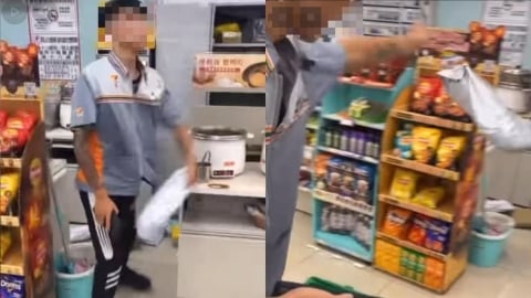 超商店員「包裹當球丟」還錄影PO網！誇張行徑曝光…網酸：蠢到自證己罪
