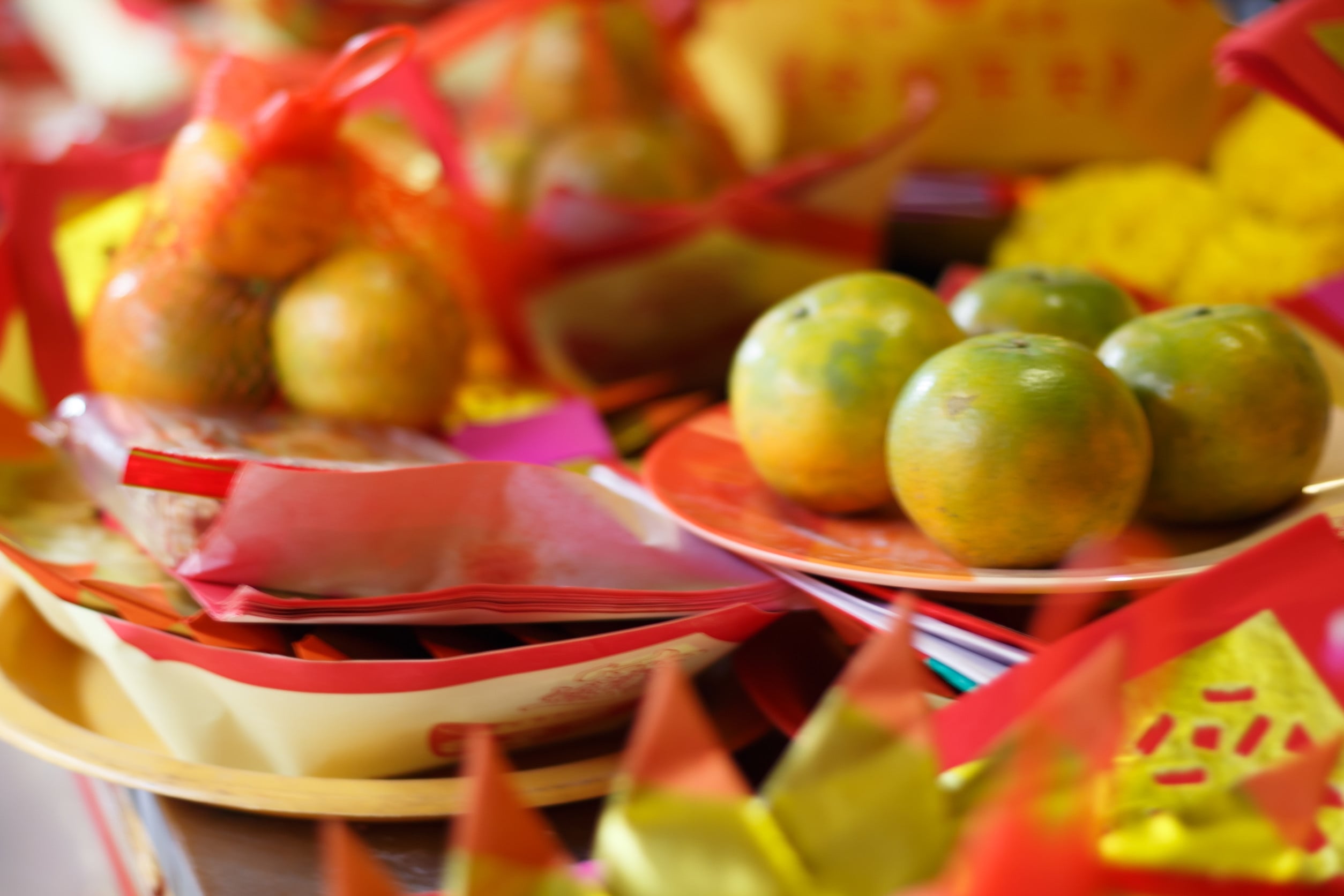 水果建議挑選圓形的，像是橘子，象徵圓圓滿滿。圖/123RF圖庫