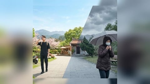 昨天流汗今天穿外套?疾管家籲春季氣候多變應落實防疫