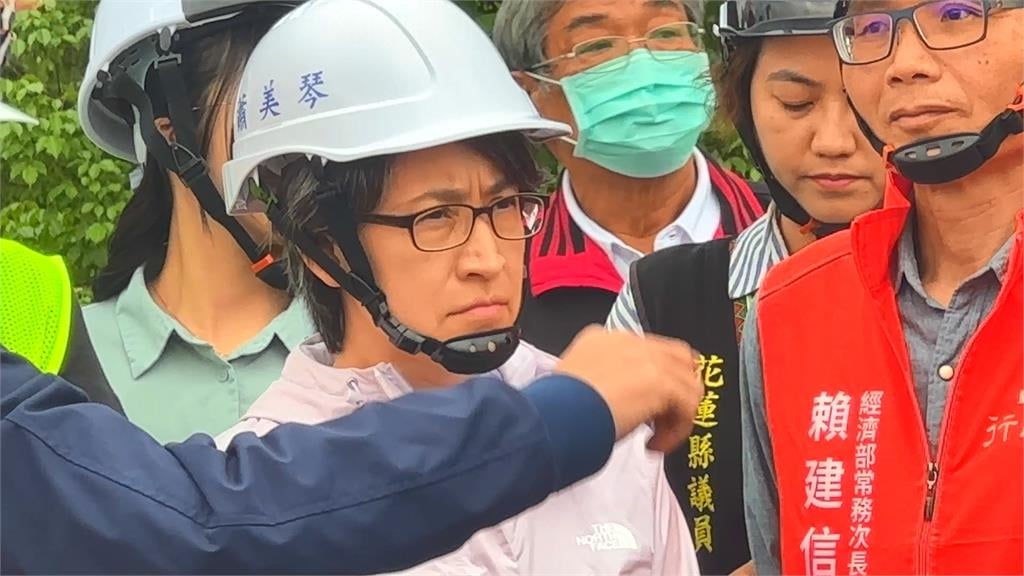 快新聞／光復鄉災後重建最新進度！蕭美琴親赴花蓮視察「守護居民安全」