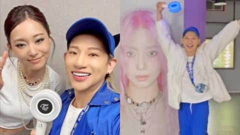 嘻小瓜連2日現身TWICE演唱會挺子瑜!他笑曝:誤把「1物」當應援手燈