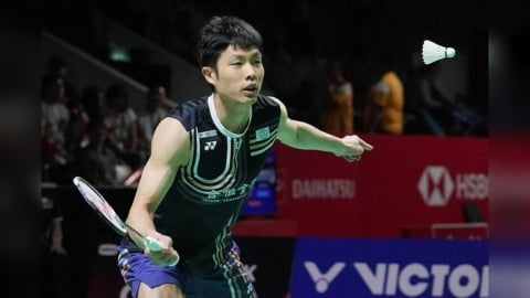 羽球／鏖戰77分鐘不敵19歲小將遭逆轉！「台灣一哥」周天成無緣晉級奧爾良賽4強戰