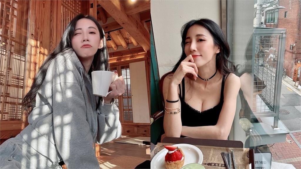 瑤瑤錄影曬火辣深V照！小可愛包不住「渾圓半球炸出」...上帝視角全網淪陷