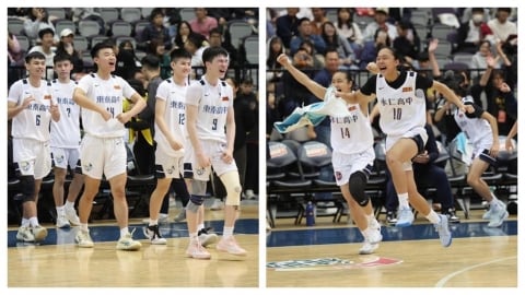 HBL／都是5號投進致勝球！東泰高中、永仁高中驚險勇奪男女組第三名