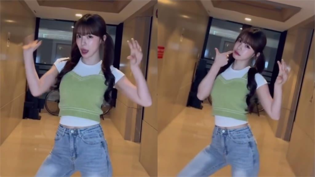 李多慧跟上「Ms.Potato」熱潮!她雙馬尾嘟嘴熱舞網嗨:太可愛