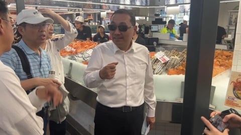 考察雪梨魚市場 侯友宜:借鏡國際 翻轉新北市場
