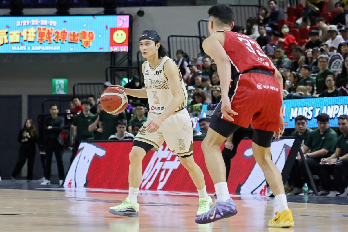 圖／高錦瑋本場完成個人生涯500助攻，並寫下TPBL聯盟首位本土球員千分里程碑。（記者陳志豪攝）