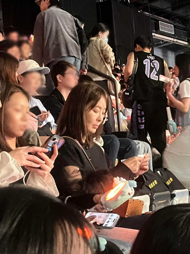 賈永婕也前往觀賞演唱會。（圖／讀者提供）