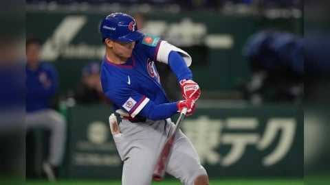 MLB(影)／安打來了！「費仔」熱身賽先發四番出擊　中止低潮打擊率回升破2成
