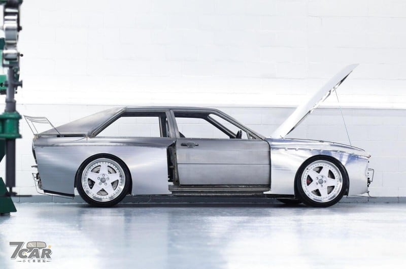 V8 機械靈魂回歸　英國新創打造現代版 Audi Quattro、最大輸出上看 600 匹馬力