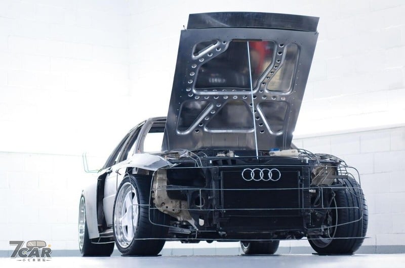 V8 機械靈魂回歸　英國新創打造現代版 Audi Quattro、最大輸出上看 600 匹馬力
