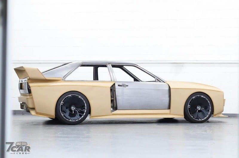 V8 機械靈魂回歸　英國新創打造現代版 Audi Quattro、最大輸出上看 600 匹馬力