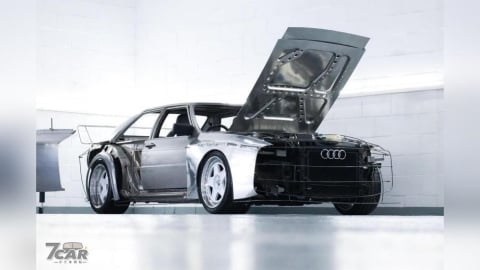V8 機械靈魂回歸　英國新創打造現代版 Audi Quattro、最大輸出上看 600 匹馬力