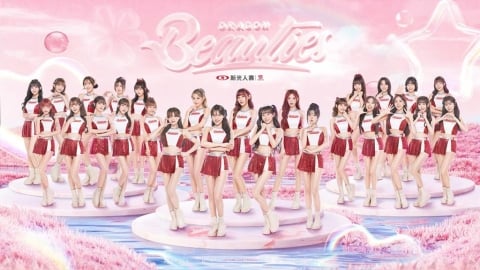 啦啦隊(影)／李多慧親自設計「旗袍小龍女」造型超吸睛！台韓合作味全龍應援再升級