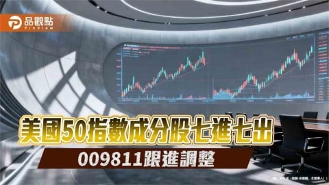 009811換股囉！7檔新成分股一表掌握　經理人這樣說