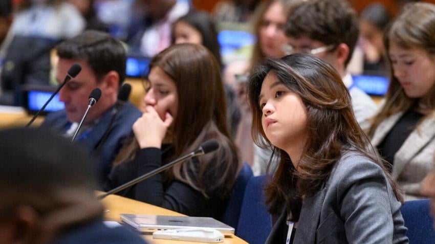 臺灣高中生登聯合國演說！陳以甯「跨國發聲」17歲就創驚人成就