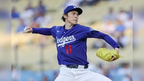 MLB(影)／熱身賽荒腔走板依舊先發輪值！美媒重砲狠批佐佐木朗希、質疑道奇考量