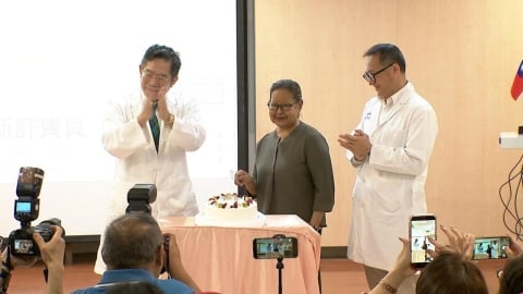 馬偕團隊助「首例帛琉患者」活體肝臟移植　兒捐肝救母歷經12小時完成手術