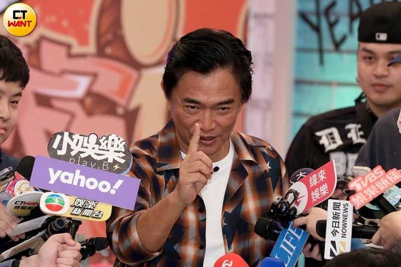 吳宗憲對於新節目收視率展現高度信心。（圖／侯世駿攝）