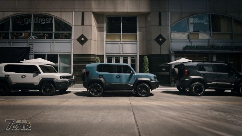 Toyota Land Cruiser FJ 泰國正式開賣　主打入門越野定位、四款概念車同步登場