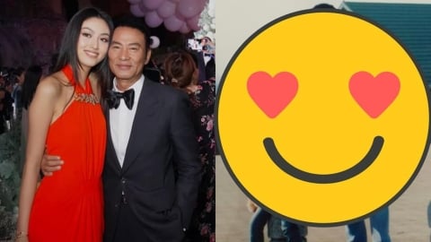 任達華71大壽愛女發文甜喊「3次愛你」！曬兒時「依偎照」網驚呆：從小美到大