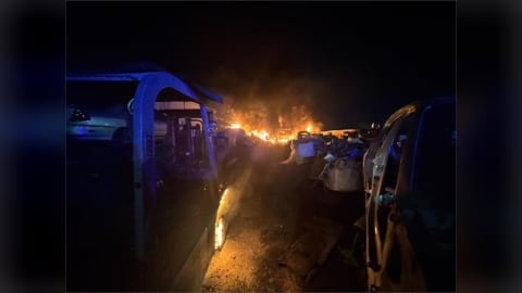 台南爆炸火海奪命！仁德工廠全面燃燒　1移工受困喪命