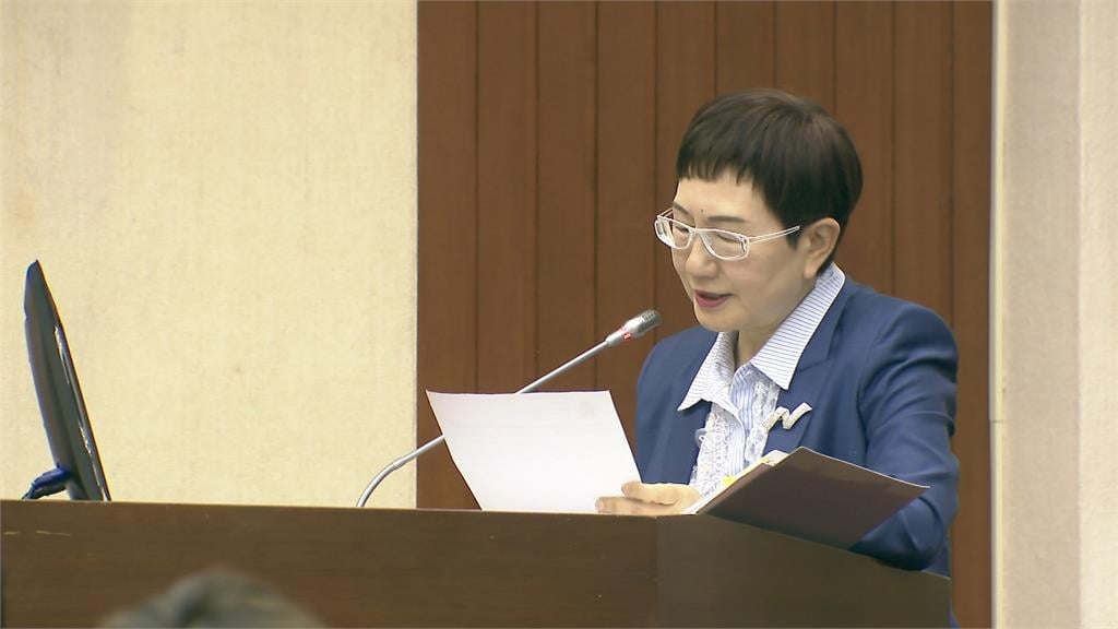 101董座賈永婕財委會備詢　堅決喊「不選台北市長」