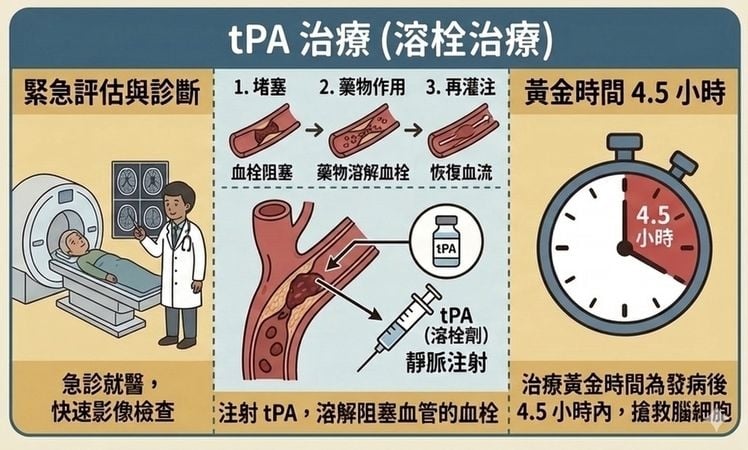 中風搶救有黃金時間！醫籲出現3症狀立即送醫