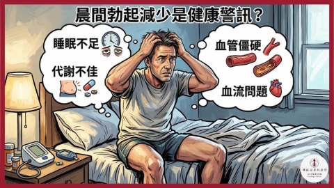 晨間勃起出現變化？專家解析與睡眠與身體狀態的關聯