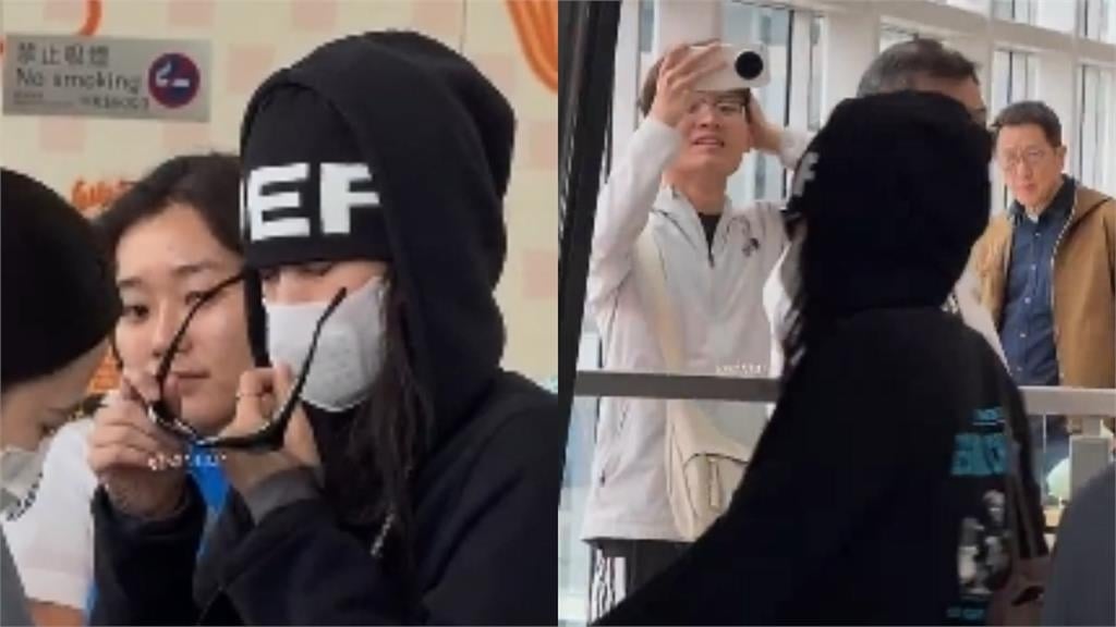 Jennie機場被要求摘口罩「臭臉對地勤」網轟沒家教！公開後台激辣照「喊1句」