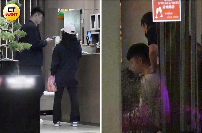 吃了近三小時後，夫妻倆再驅車去按摩，十元因懷孕無法按，只能在一旁陪伴王齊麟放鬆。（圖／本刊攝影組）