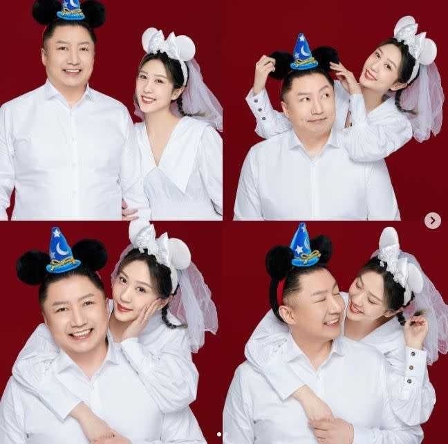 邱士楷與Ariel於2022年領證結婚。（圖／翻攝自Ariel IG）