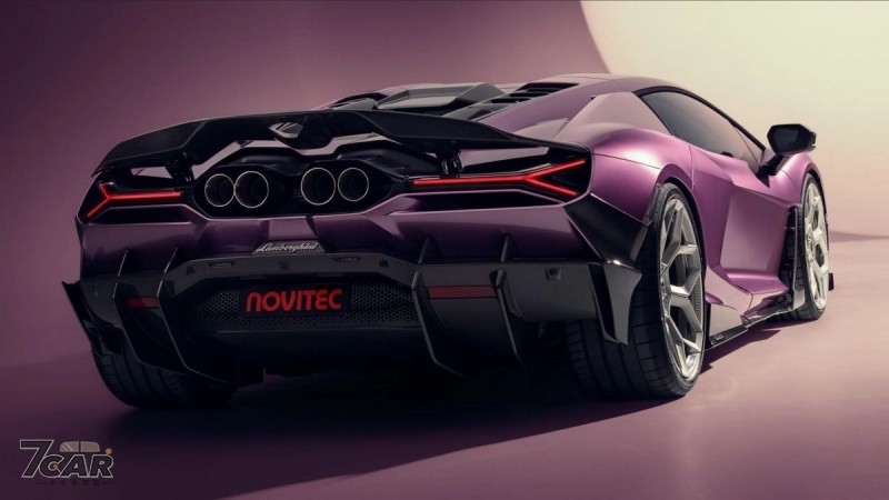 致敬經典紫色惡魔塗裝，Novitec 操刀 Lamborghini Revuelto　