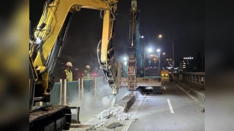 新北機車騎士注意！連接板橋新莊重要幹道　「這座大橋」仍在施工