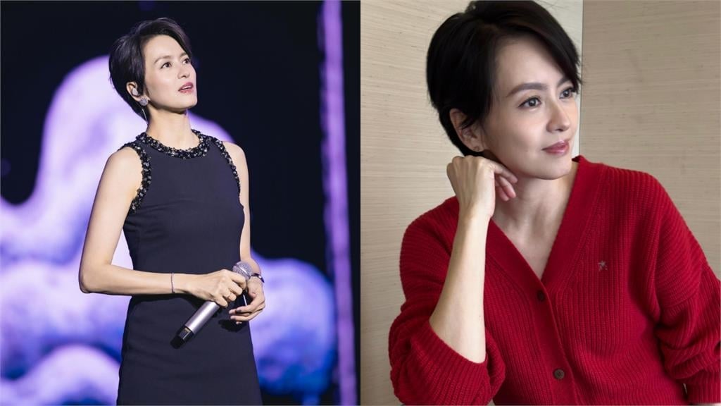 短髮正妹「素顏大嗑4大蛋糕」竟是梁詠琪！50歲「私下狀態超猛」全網看呆