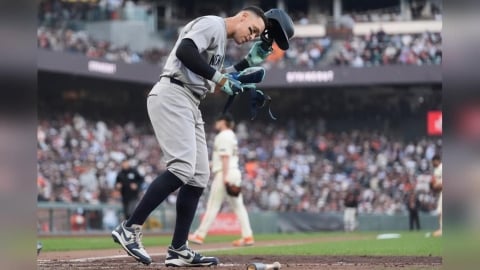 MLB(影)／法官返鄉比賽遭舊金山球迷猛噓吞4K！下一戰也許表現會更好