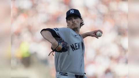 MLB(影)／洋基「最貴左投」開幕戰繳6.1局無失分好投！總ㄟ、隊友都說讚