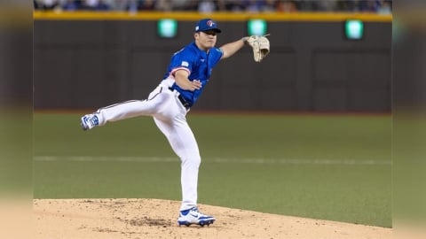 MiLB(影)/「被棒球耽誤的畫家」3A開季!莊陳仲敖用畫筆與速球畫出大聯盟之路