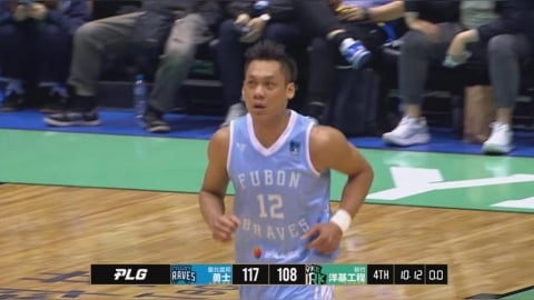 PLG(影)／43歲「野獸」林志傑得最高19分！率勇士117:108擊敗洋基工程