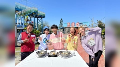 特技表演「未央」身材健壯表演太精彩！楊繡惠失控直戳胸肌現場驚呼